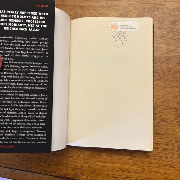 Moriarty Anthony Horowitz Paperback Book Mystery - Picture 2 of 3